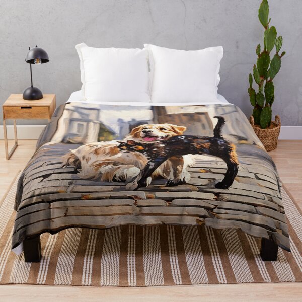 Item preview, Cat Loves Dog designed and sold by tomorrowsart.