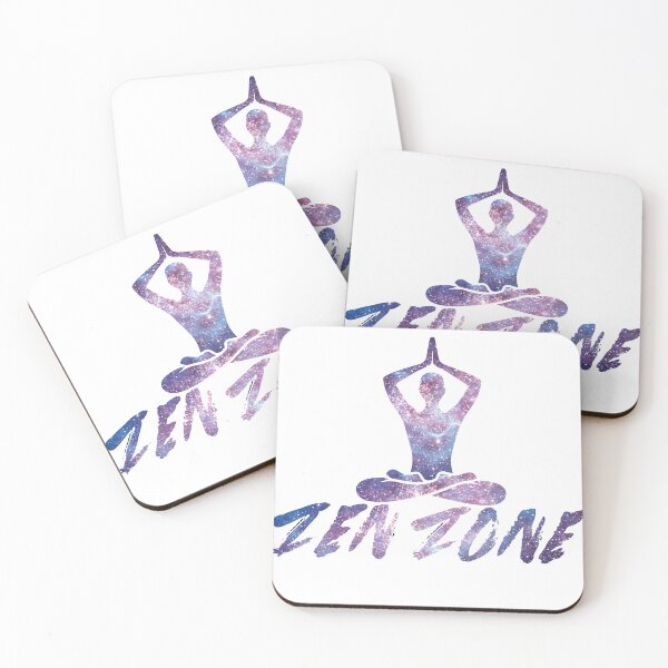 Item preview, Galaxy Zen Zone Lightning Yoga Poses designed and sold by Shop signer.