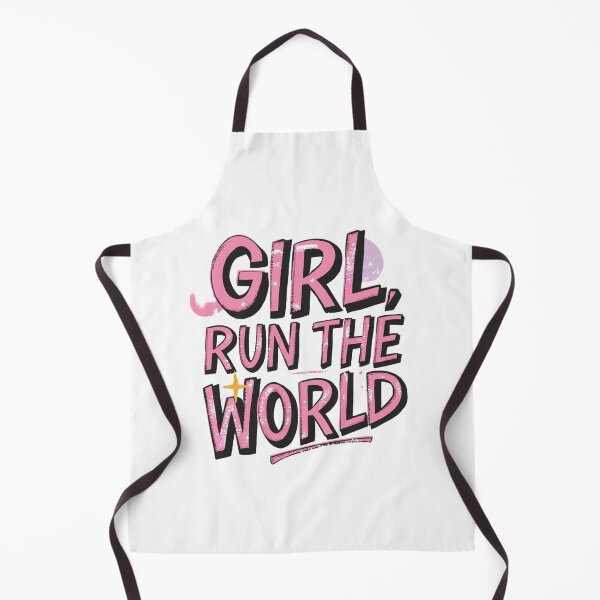Item preview, Girl Run The World Empowering Feminist Quote Design. Bold Pink Motivational Typography for Women designed and sold by Aarvya Fashion Club ( A.F.C ).