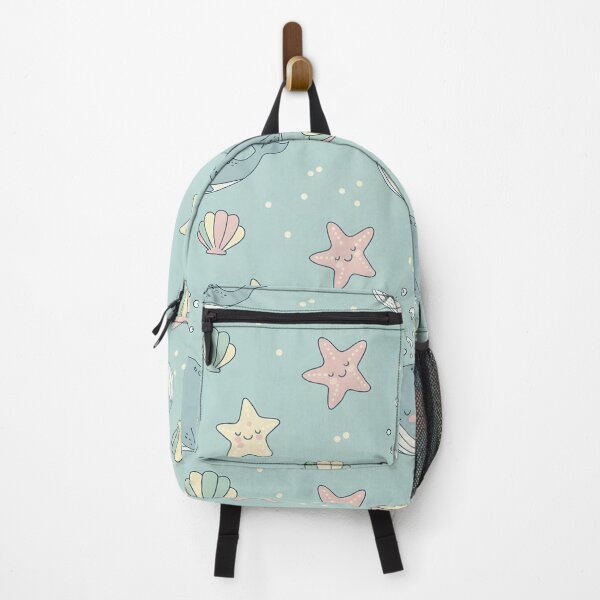 Item preview, Cute Underwater Whales & Starfish Pattern designed and sold by Animepic222.