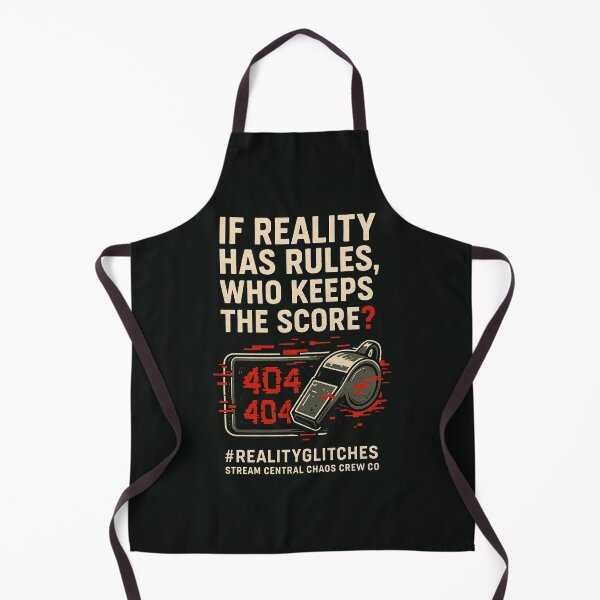 Item preview, If Reality Has Rules, Who Keeps the Score? #RealityGlitches 002 designed and sold by ChaosCrewCo.
