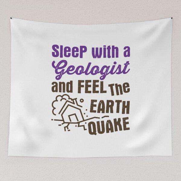 Item preview, Funny Sleep with a Geologist and Feel the Earth Quake designed and sold by jaygo.