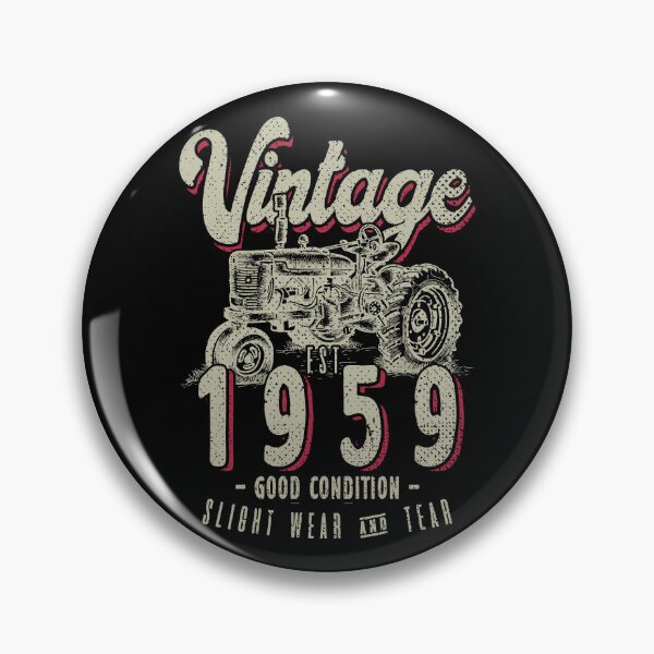 Item preview, Vintage Tractor Farmer Birthday Born In 1959 designed and sold by JRRTs.