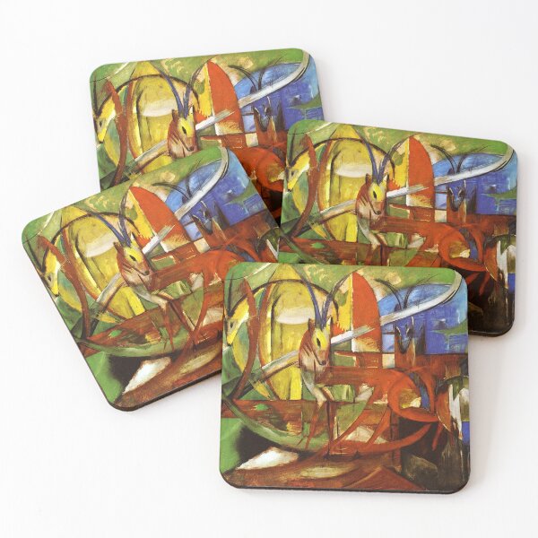 Item preview, Gazelles by Franz Marc designed and sold by tomorrowsart.