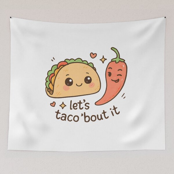 Item preview, Let’s Taco ‘Bout It designed and sold by SignumShop.