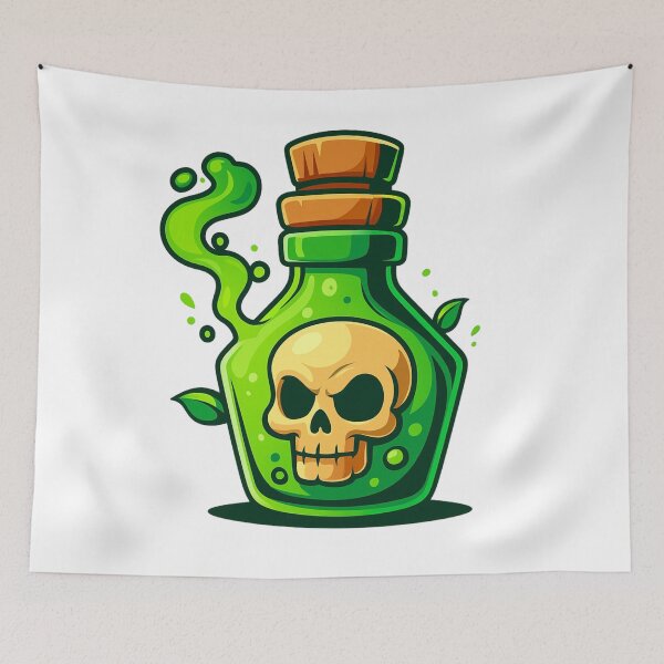 Item preview, Toxic Charm – Dangerously Cute Humor designed and sold by ArtesioByZaber.