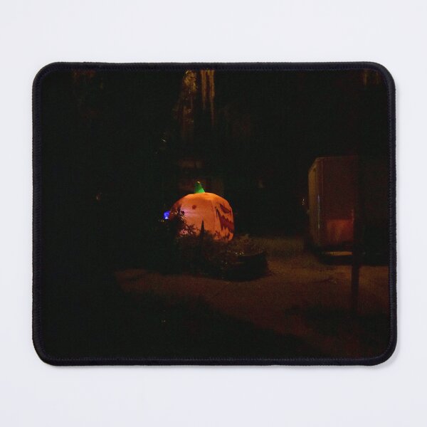 Item preview, Eerie Glowing Pumpkin in the Dark designed and sold by MercerImages.