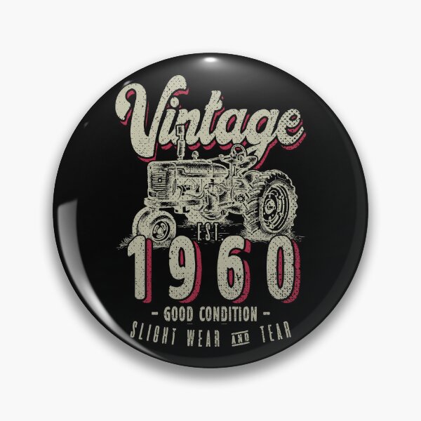 Item preview, Vintage Tractor Farmer Birthday Born In 1960 designed and sold by JRRTs.