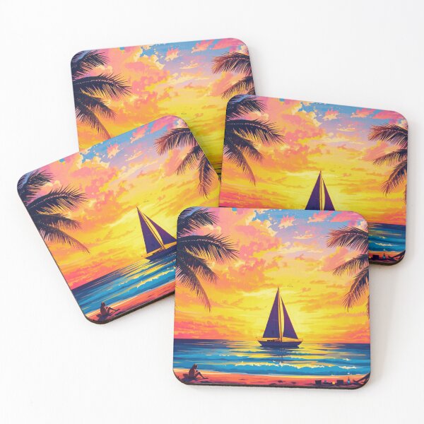 Item preview, Sunset on the wonderful island designed and sold by Katta19.