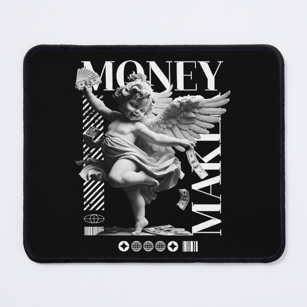 Item preview, Money Maker – Angel of Wealth Streetwear Art Design designed and sold by pixorygraphix.