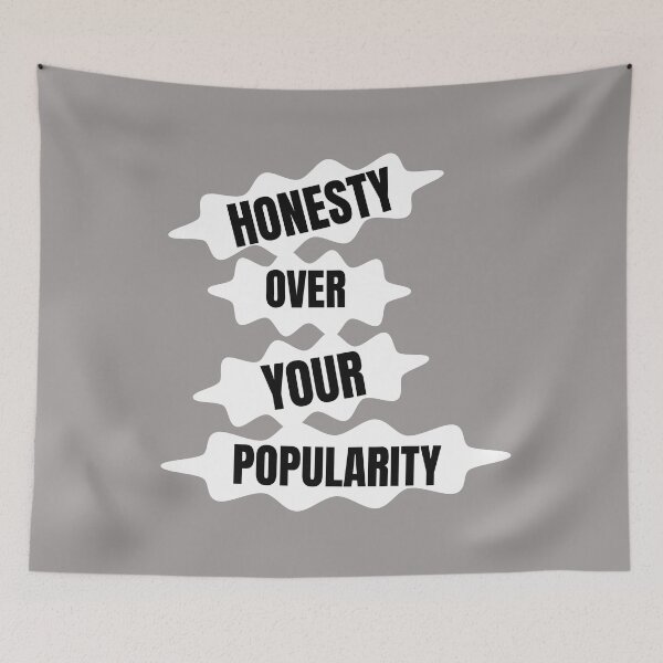 Item preview,  Honesty Black Letters designed and sold by freshwear design.