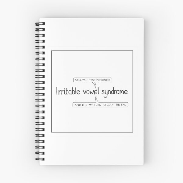 Item preview, Síndrome de vocal irritable designed and sold by Inklings cartoons.