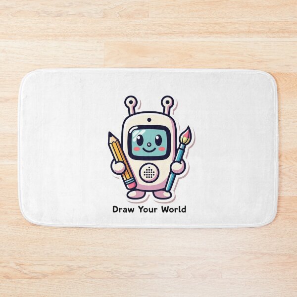 Item preview, Draw Your World – Mobile Art Tee designed and sold by EcoArtTees.