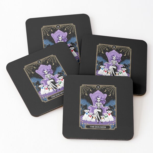 Item preview, The Dog Mom Skeleton Tarot Card Mother's Day designed and sold by VasilisLamArt.