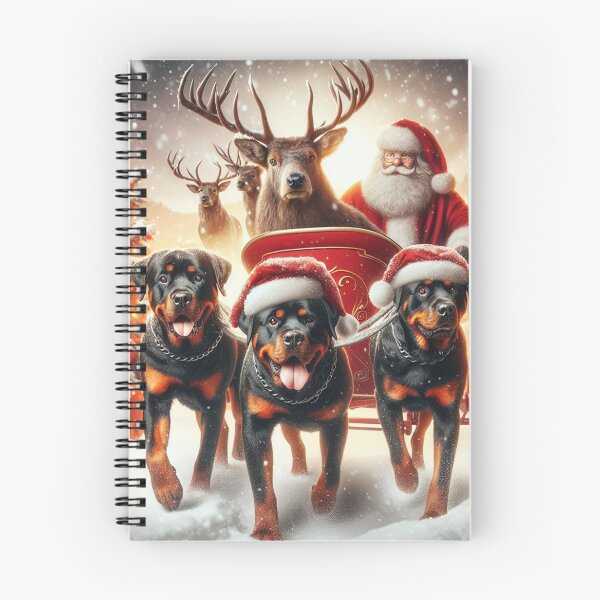 Item preview, Rottweilers & Santa designed and sold by 123ks.