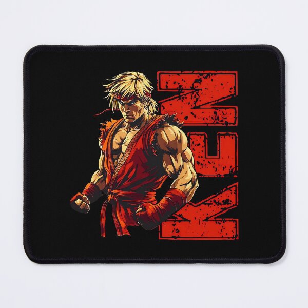 Item preview, Fierce Fighter in Red – Power and Determination designed and sold by Artistic canvas store.