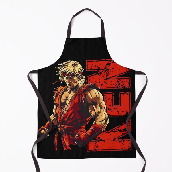 Item preview, Fierce Fighter in Red – Power and Determination designed and sold by Artistic canvas store.