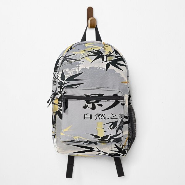 Item preview, White crane on the bamboo sway Chinese style brush painting 3 designed and sold by DinsignStudio.