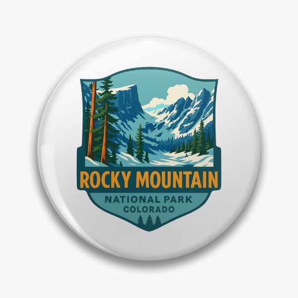 Item preview, Rocky Mountain National Park Colorado Sticker designed and sold by Ismeal Von.