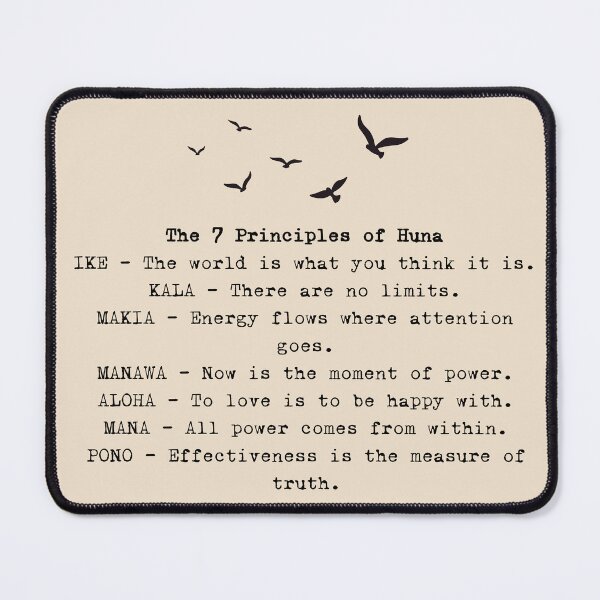 Item preview, Huna 7 Principles – Timeless Hawaiian Philosophy designed and sold by malachitewolf.