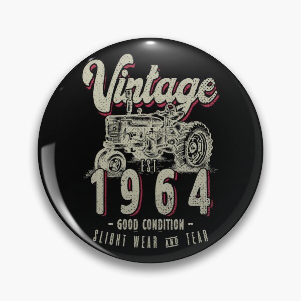 Item preview, Vintage Tractor Farmer Birthday Born In 1964 designed and sold by JRRTs.