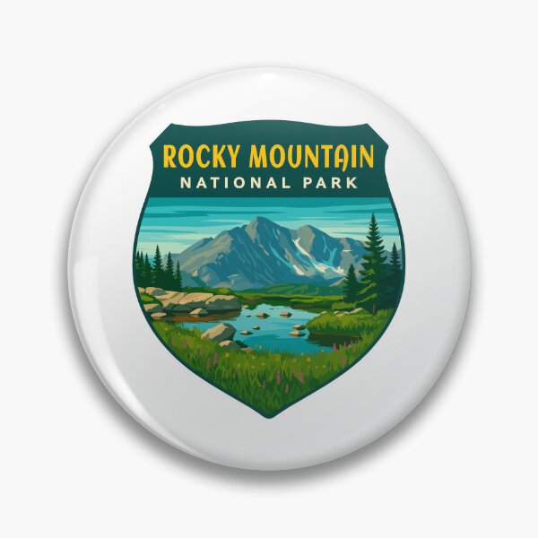 Item preview, Rocky Mountain National Park Colorado Sticker designed and sold by Ismeal Von.