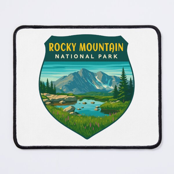 Item preview, Rocky Mountain National Park Colorado Sticker designed and sold by Ismeal Von.