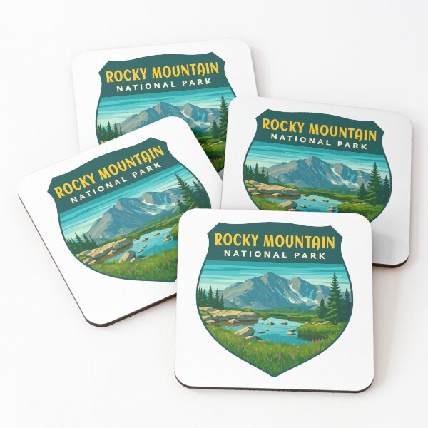 Item preview, Rocky Mountain National Park Colorado Sticker designed and sold by Ismeal Von.