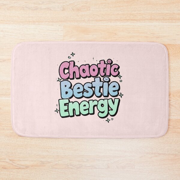 Item preview, Chaotic Bestie Energy - Cute Glitter designed and sold by ConfuseLab Shop.