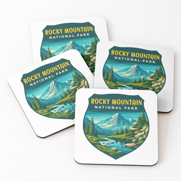 Item preview, Rocky Mountain National Park Colorado Sticker designed and sold by Ismeal Von.