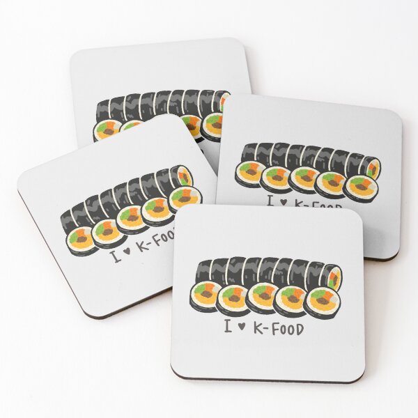 Item preview, Korean Kimbap I Love K Food designed and sold by JenkDesigns.