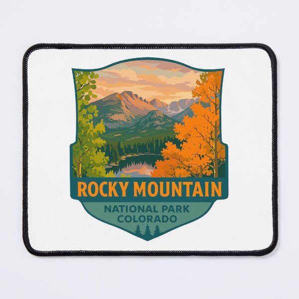 Item preview, Rocky Mountain National Park Colorado Sticker designed and sold by Ismeal Von.