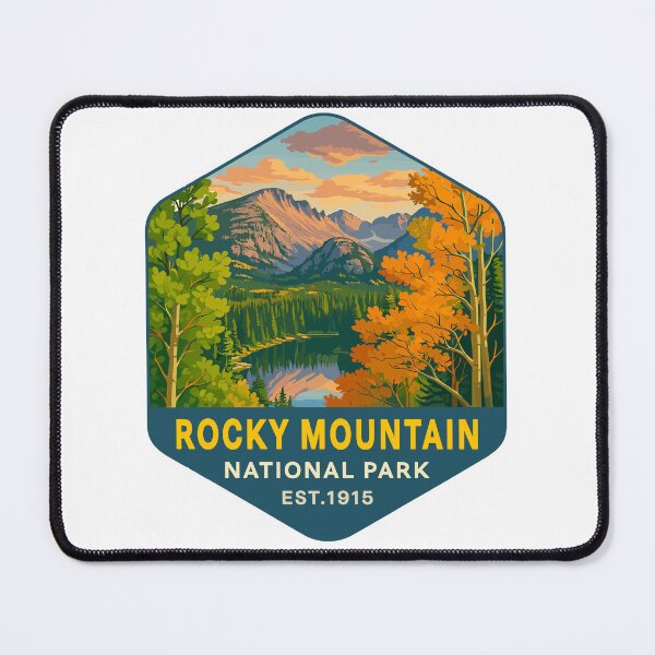 Item preview, Rocky Mountain National Park Colorado Sticker designed and sold by Ismeal Von.