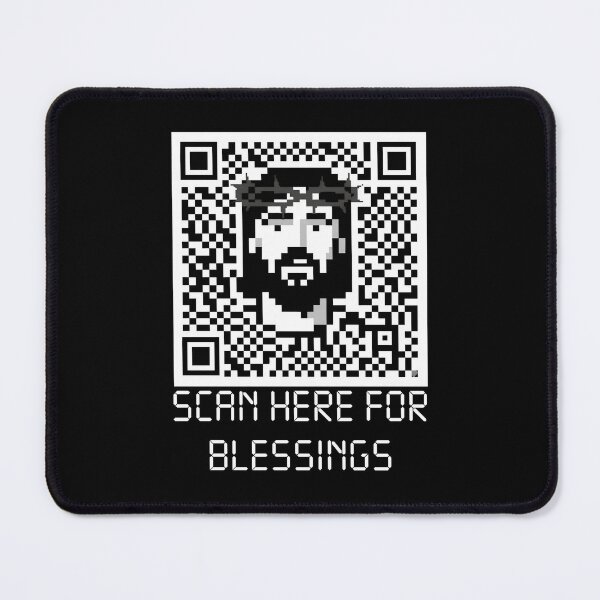 Item preview, Scan here for blessings – Scan the QR Code designed and sold by SidTastic .