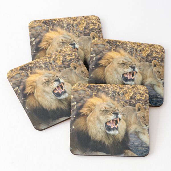 Item preview, Lion and Cub in Botswana designed and sold by Kay Brewer.