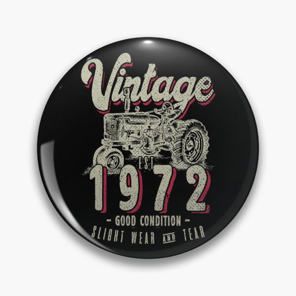 Item preview, Vintage Tractor Farmer Birthday Born In 1972 designed and sold by JRRTs.