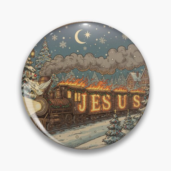 Item preview, Vintage Retro Holiday Train Jesus Is Coming To Town 2025 A Christmas To Remember  designed and sold by Forevermore.