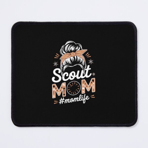 Item preview, Scouting Scout Mom Life Messy Bun Hair Mother's Day designed and sold by marcusry.