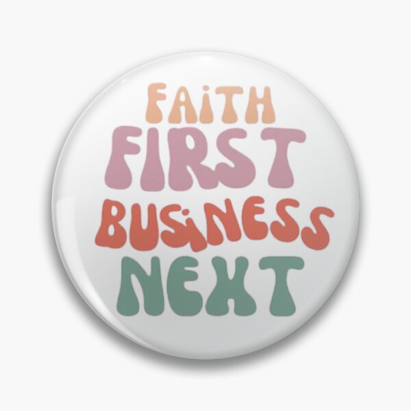 Item preview, Faith First Business Next designed and sold by ArdentSkills.