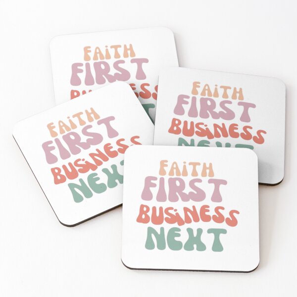 Item preview, Faith First Business Next designed and sold by ArdentSkills.