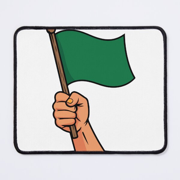 Item preview, Green Flag Meme designed and sold by FILEO.