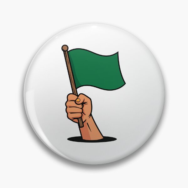Item preview, Green Flag Meme  designed and sold by FILEO.
