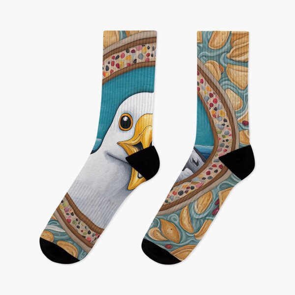 Item preview, Seagull wearing a hoodie eating chips designed and sold by Colin Bentham.