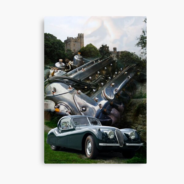 Mystic Autos #2 Then and Now Canvas Print