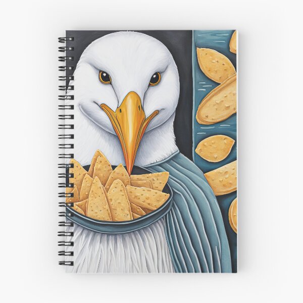 Item preview, Seagull wearing a hoodie eating chips designed and sold by Colin Bentham.