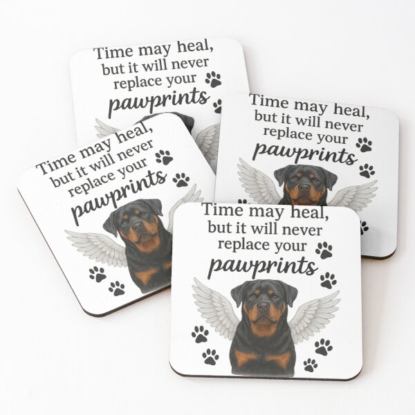 Item preview, Time may heal, but it will never replace your pawprints. designed and sold by 123ks.