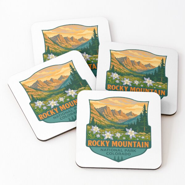 Item preview, Rocky Mountain National Park Colorado Sticker designed and sold by Ismeal Von.