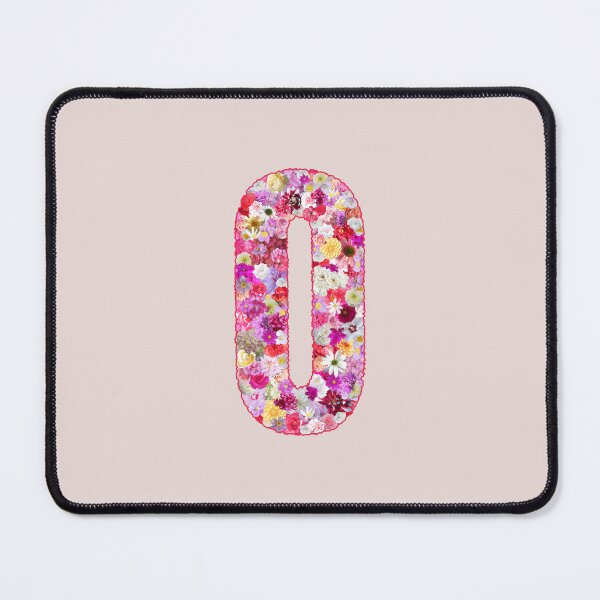 Item preview, Floral Letter O –  Botanical English Alphabet Monogram Typography Design designed and sold by TheSassyNoble.