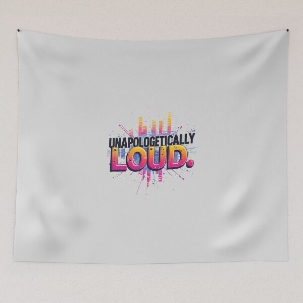 Item preview, Unapologetically Loud - Pop Art designed and sold by ConfuseLab Shop.