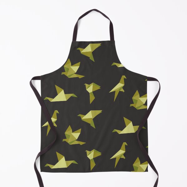 Item preview, Golden Origami Birds Print - Minimalist Geometric Decor designed and sold by SKETCHYANDGRAPHIC.